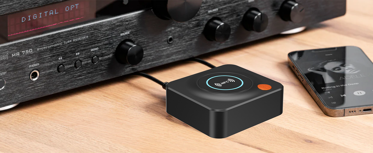 Bluetooth receiver for home stereo