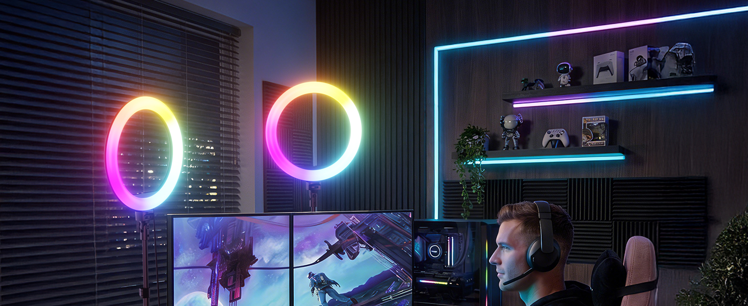 TODI 12 inch RGB RING LIGHT