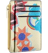 Tipmile Credit Card Holder for Women Slim Minimalist Front Pocket RFID Blocking Wallet Small Comp...