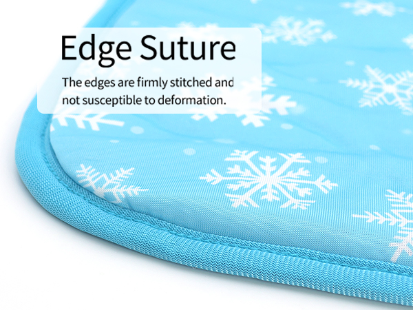 Blue Snowflake cooling mat 4