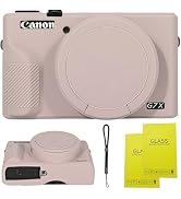 SZHSYJY Case for Canon Powershot G7 X Mark III Digital Camera,Soft Silicone Case for Canon Powers...