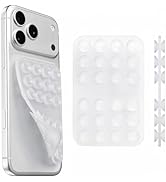Upgraded Double Sided Silicone Suction Cup Phone Case Mount, Sticky Phone Grip Holder for Hands-F...