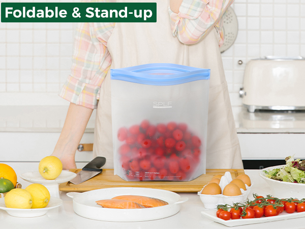 reusable bags silicone