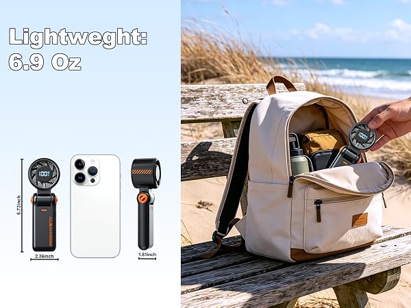 portable rechargeable fan
