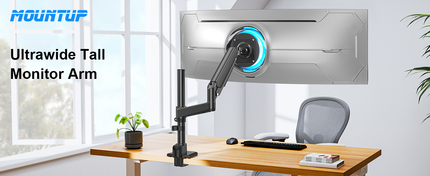 heavy duty monitor arm