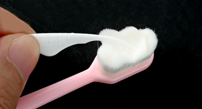 micro bristle toothbrush