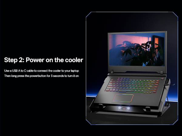 Setp 1:Power connection