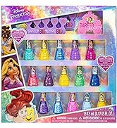 Townley Girl Disney Princess Non-Toxic Peel-Off Water-Based Safe Quick Dry Nail Polish| Gift Kit ...