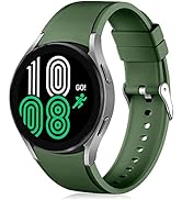 Lerobo No Gap Band Compatible for Samsung Galaxy Watch 4 Band & Galaxy 5 Band 40mm 44mm/Watch 5 P...