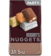 HERSHEY'S NUGGETS Assorted Chocolate Candy Party Bag, 31.5 oz
