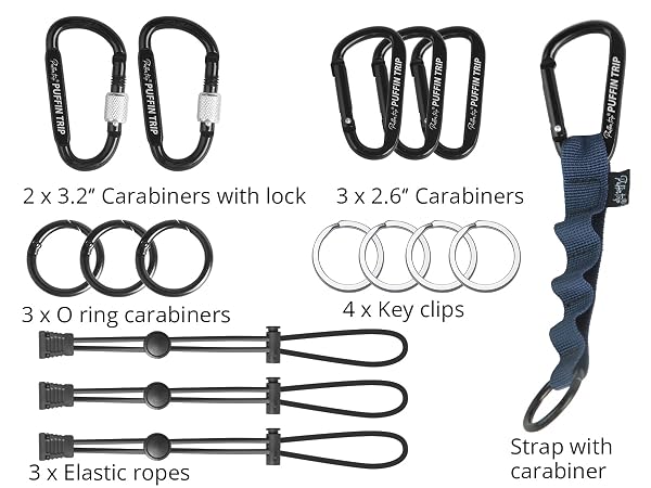 Carabiner for backpack