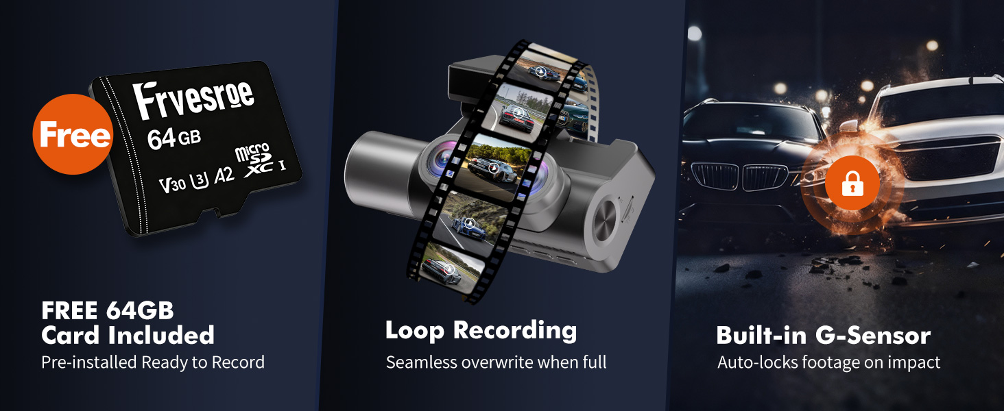 4K dash cam