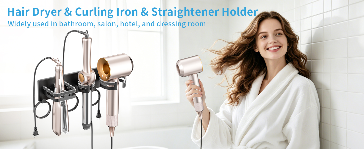 hair dryer holder