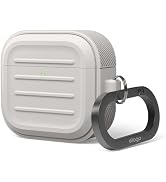 elago Armor Case for Apple AirPods 5 & AirPods 4 | Carabiner Included, Supports Wireless Charging...