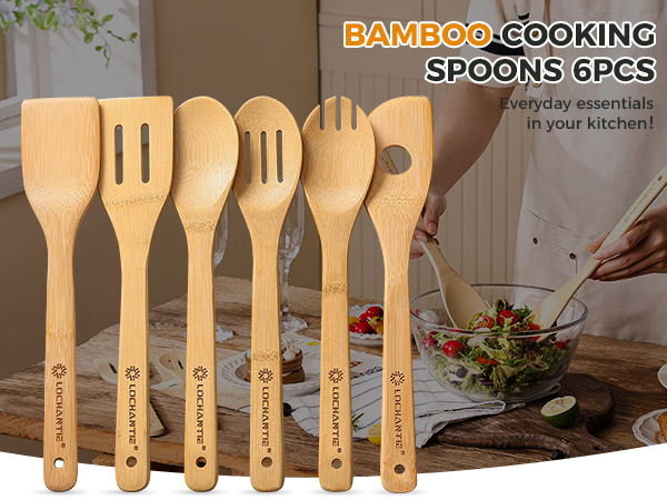 wooden spoons for cooking
