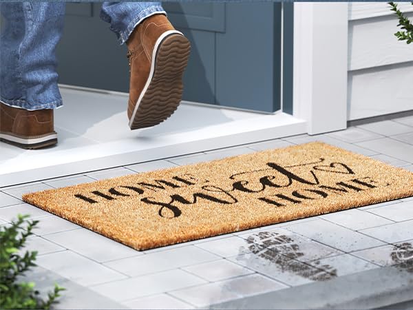 Welcome mat Front door mat Outdoor doormat Indoor welcome mat Eye-catching design