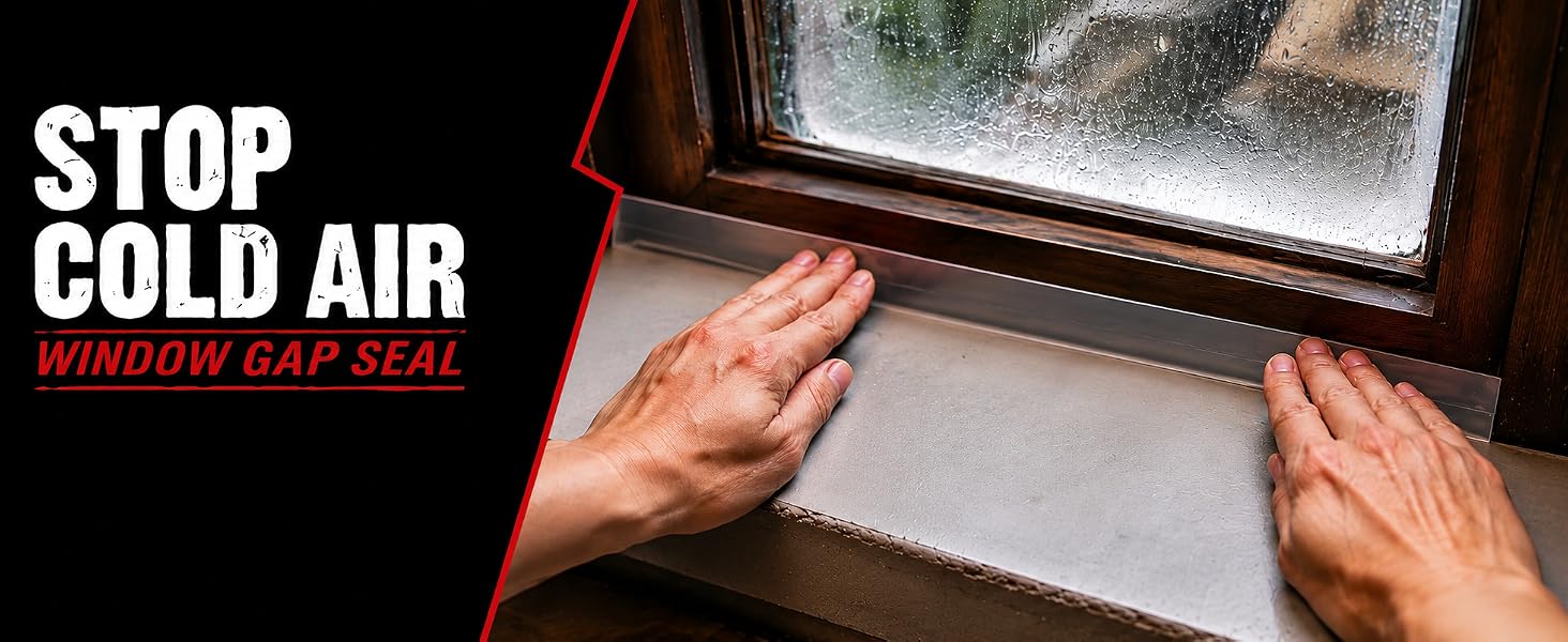 Stop Cold Air Window Gap Seal