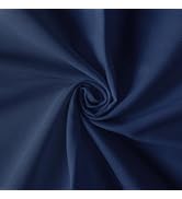 HHZZMIAO Cotton Polyester Broadcloth Fabric 57" Wide by The Yard Soft, Lightweight & Breathable M...