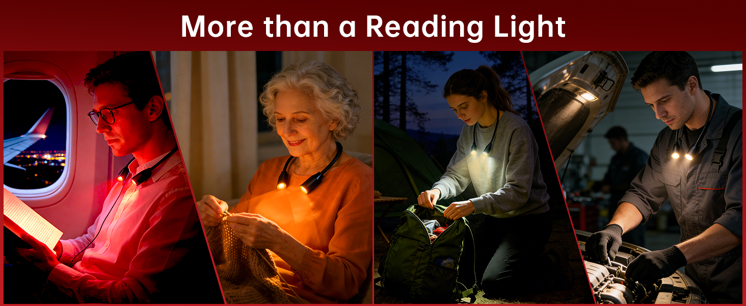 red reading book
