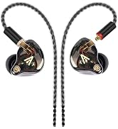 Vibes 202 Wired Earbuds - HiFi in Ear Monitor Headphones – Professional Noise Isolating Ear Buds ...