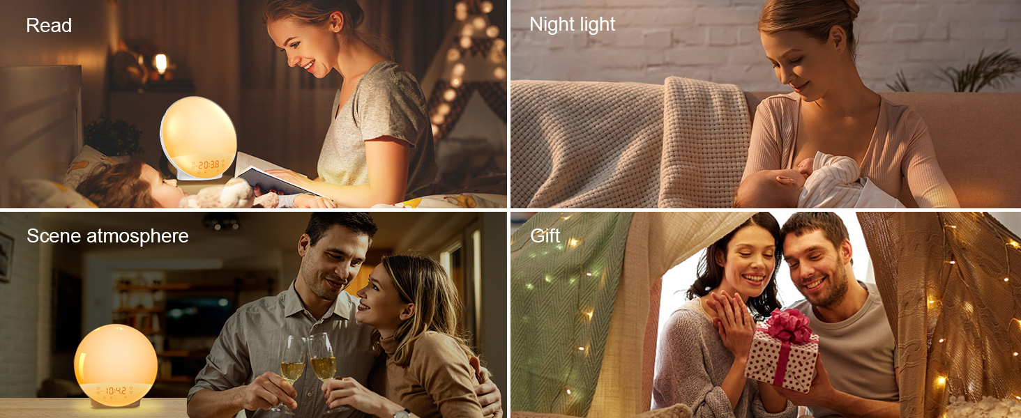 sunrise alarm clock alarm clock sunrise alarm clock wake up light sunrise lamp