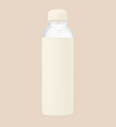 Glass water bottle