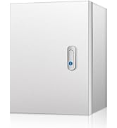 Outdoor Electrical Box 24 x 20 x 8''D NEMA 4X Enclosure Steel Box, Waterproof & Dustproof Outdoor...