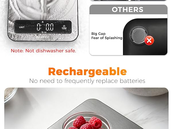 BakFee waterproof scale