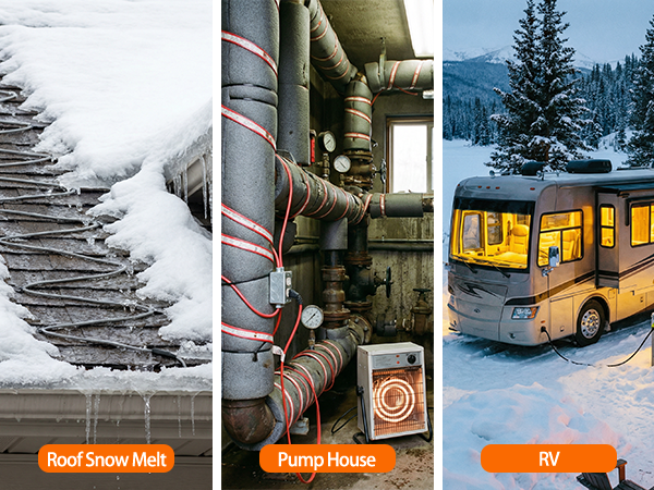 Roof Snow Melt, Pump House, RV