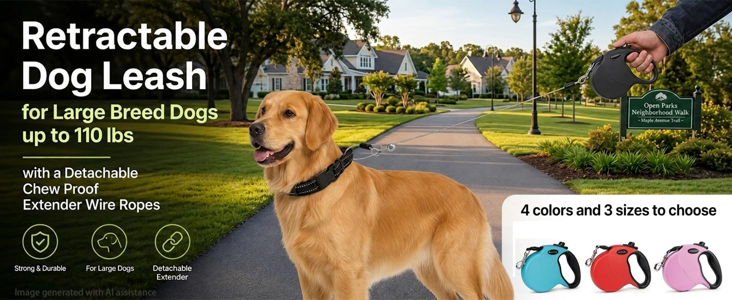Retractable Dog Leash