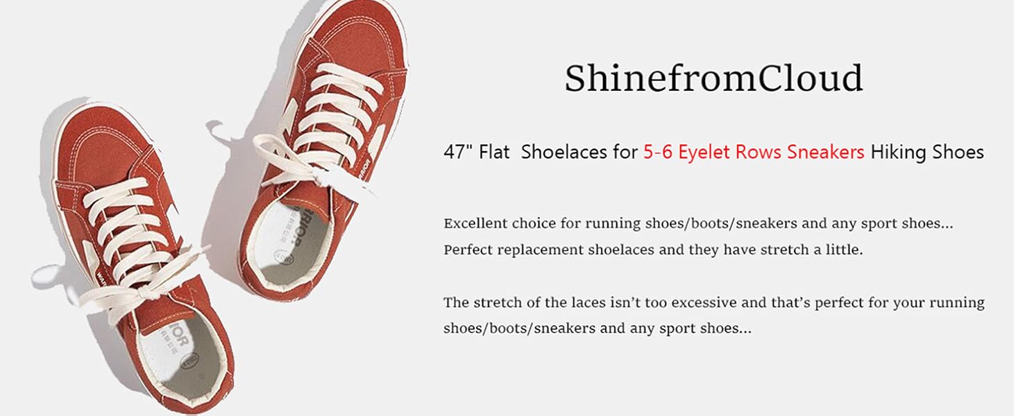 Off-White Flat Shoe laces