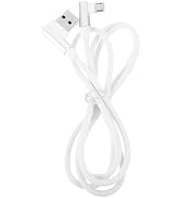ULTECHNOVO USB Micro Cable, 90 Degree Data Cable Charger Cord, Right Angle, 2.4 A, 1m Long, Nylon...