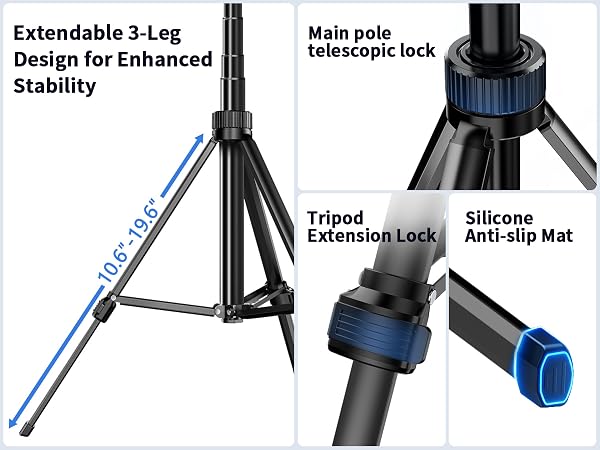 Main poletelescopic lock