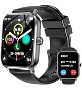 Smart Watch for Men Women with Calling, 1.83" Fitness Tracker with Heart Rate/Sleep Monitor, Step...