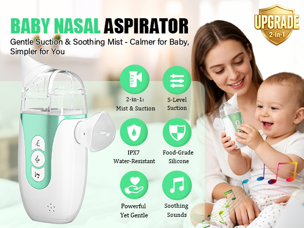 nozebot baby nasal aspirator