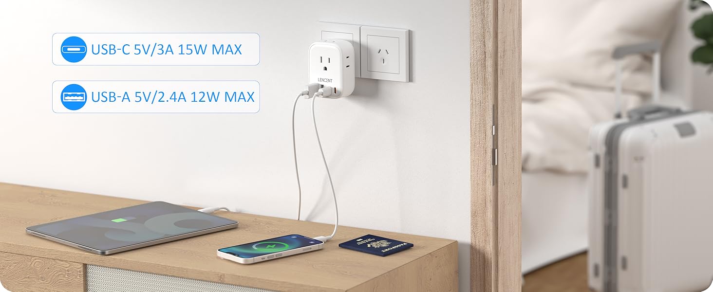 Australia travel adapter
