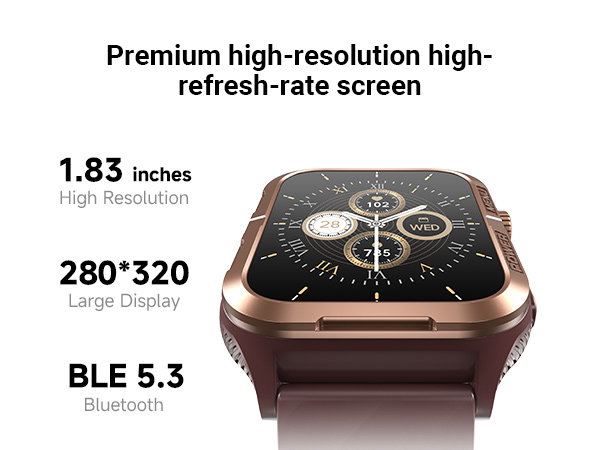 1.83''Large Screen & Bluetooth 5.3