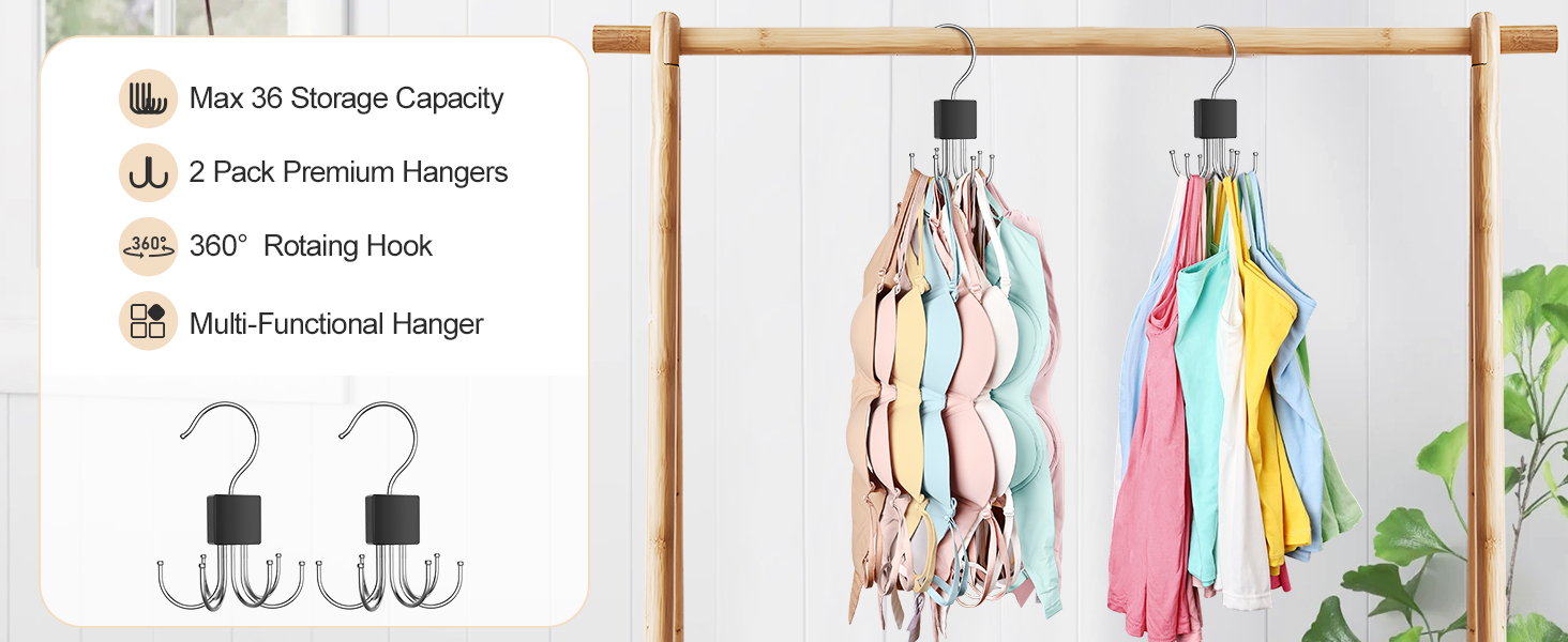2 pack large capacity hangers