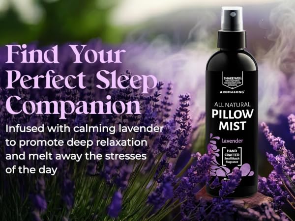 Lavender feild pillow mist melt away stress