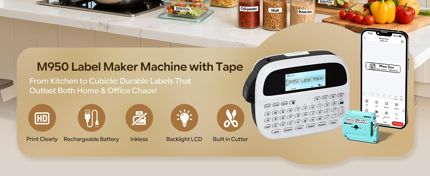 Replacement for brother p-touch label maker
