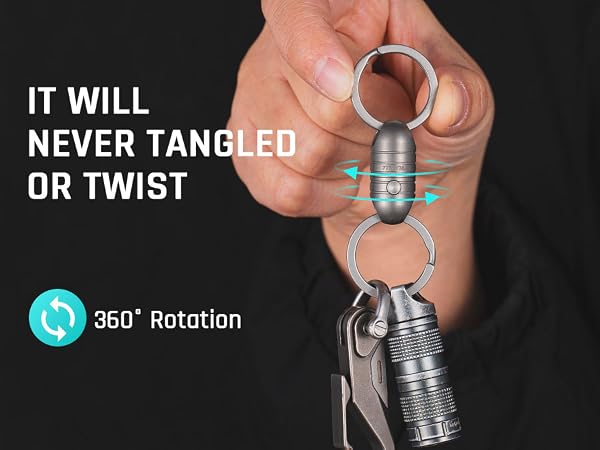 magnetic keychain men keychain titanium keychain