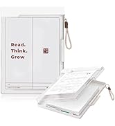 FRETONBA Clipboard with Storage, 8.5x11 Heavy Duty Plastic Clipboard Folder with Metal Low Profil...