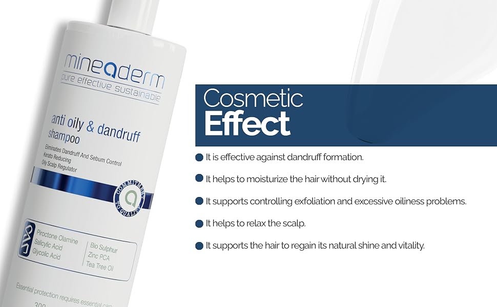 CONTROLS EXCESS OIL AND FLAKING: Infused with Zinc PCA Tea Tree Oil and Juniper Wood Oil this