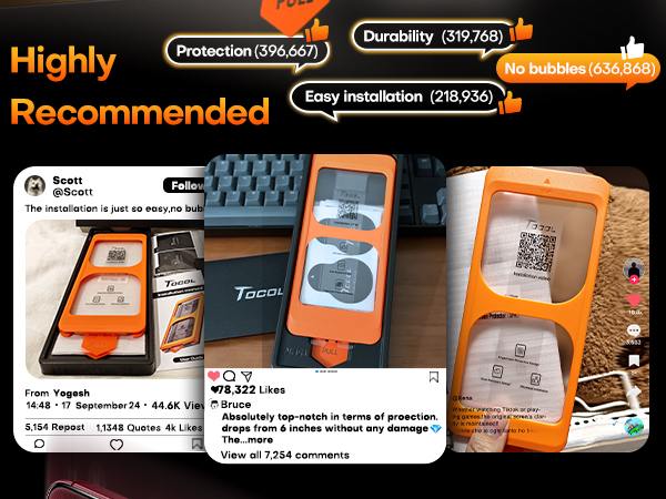 for iPhone 18 pro max screen protector