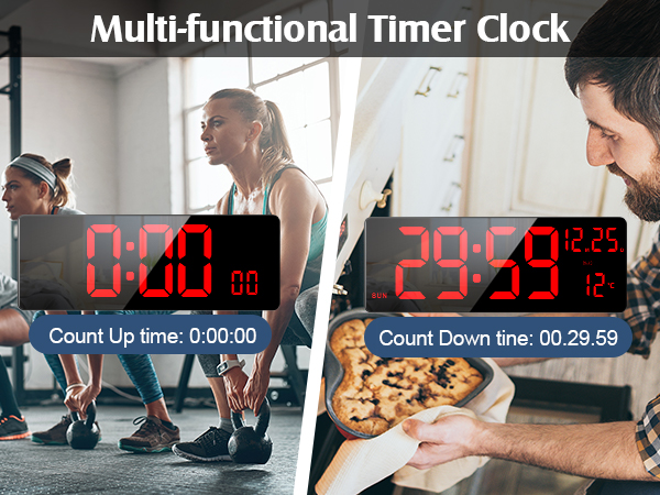 wall digital clock