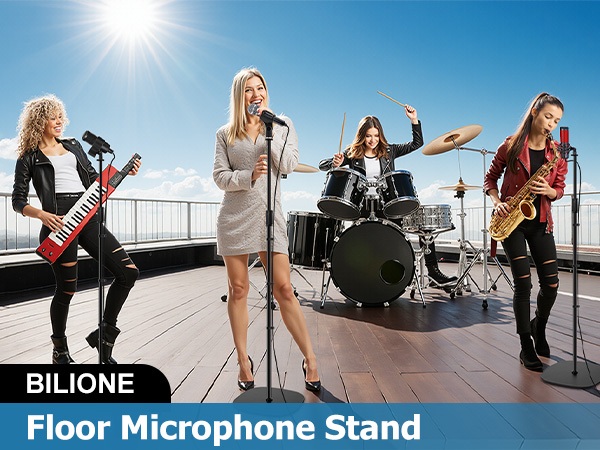 Floor Microphone Stand
