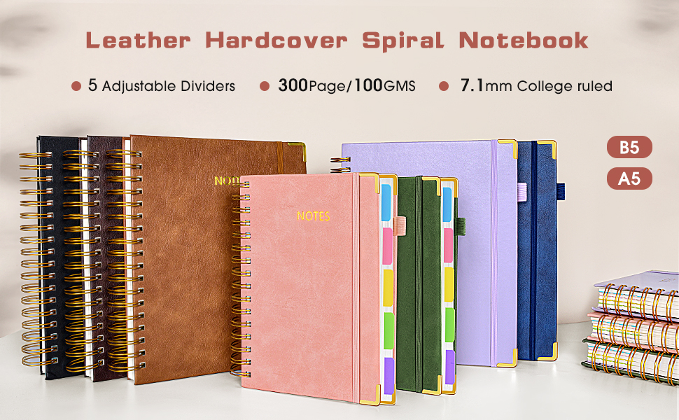 5 subject notebook