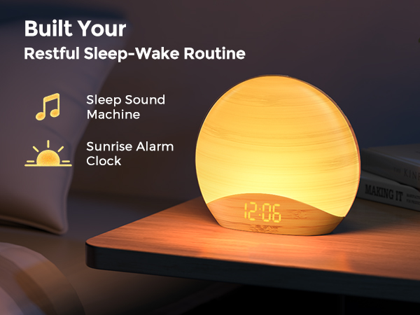Sunrise alarm clock Sound machine