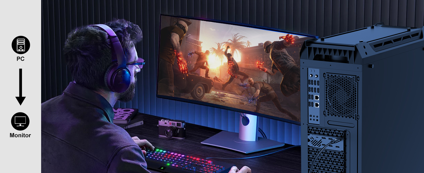 pc to monitor