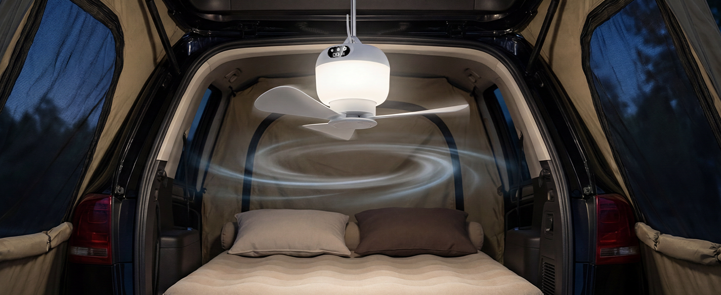 camping ceiling fan
